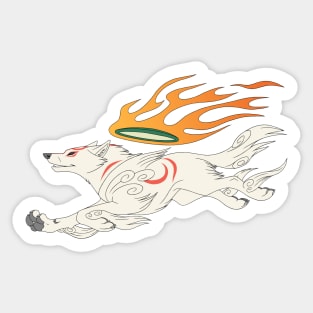 Ookami Amaterasu Sticker